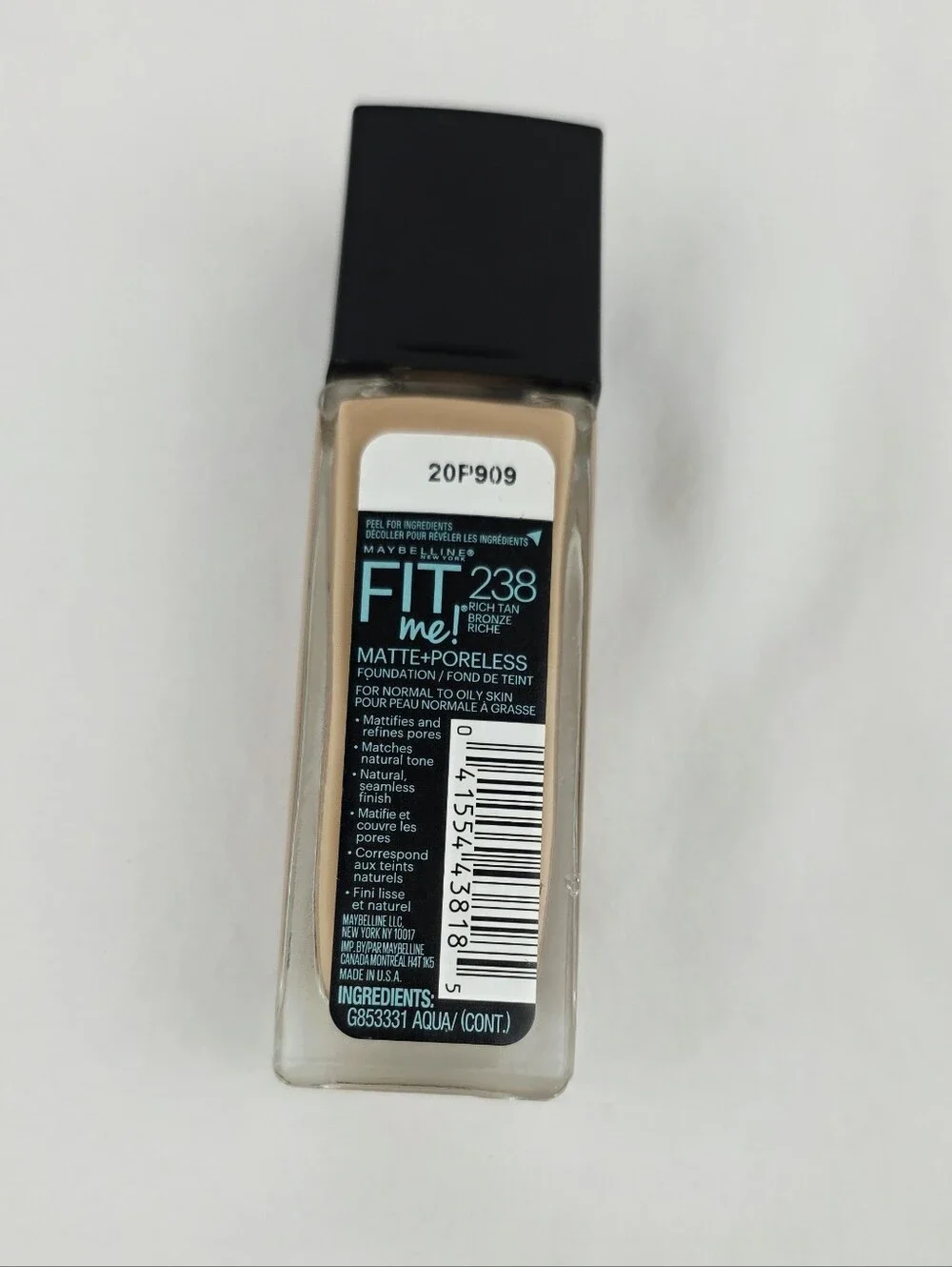 Maybelline Fit Me Matte + Poreless Foundation 238
